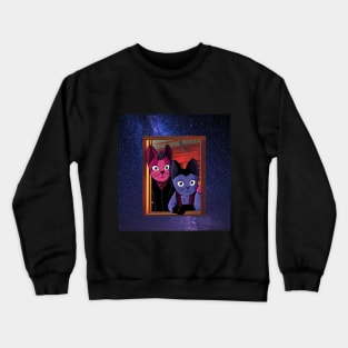 Night at the Galactic Railroad Crewneck Sweatshirt